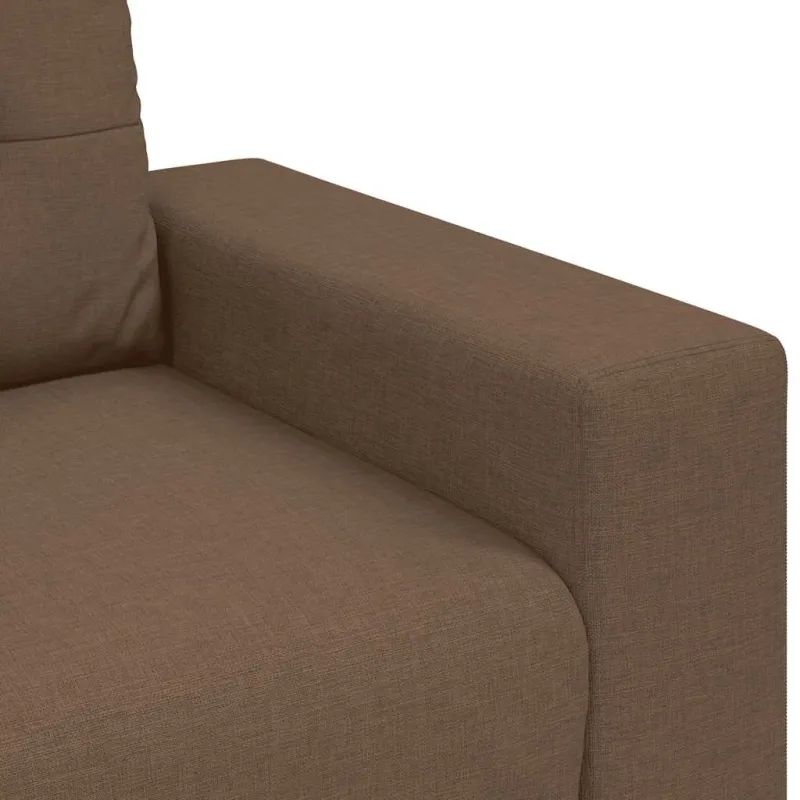 Sofa-kėdė, ruda, 100x78x80 cm, audinys