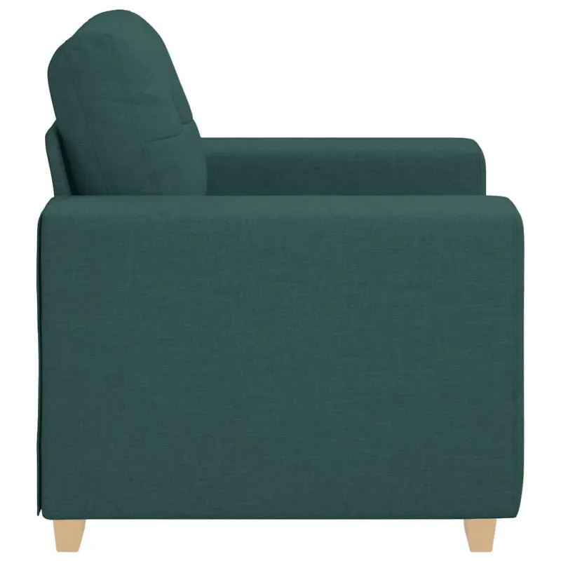 Sofa-kėdė, tamsiai žalia, 100x78x80cm, audinys