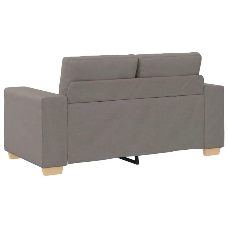 Dvivietė sofa, pilkai pilka, 160x77x82 cm, audinys
