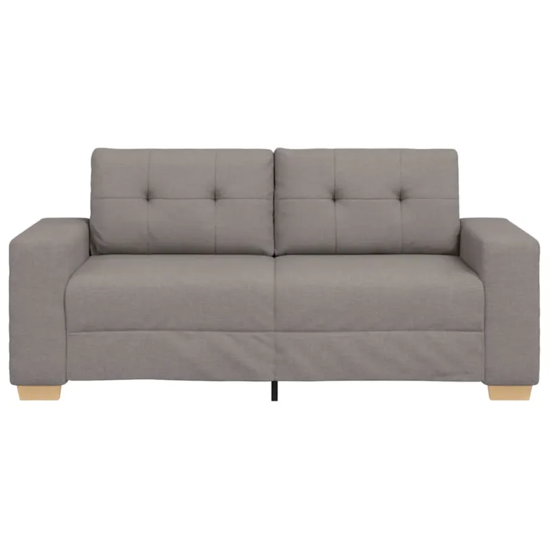 Dvivietė sofa, pilkai pilka, 180x77x82 cm, audinys