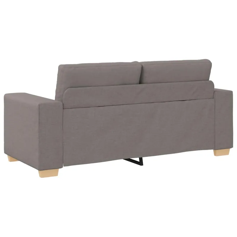 Dvivietė sofa, pilkai pilka, 180x77x82 cm, audinys