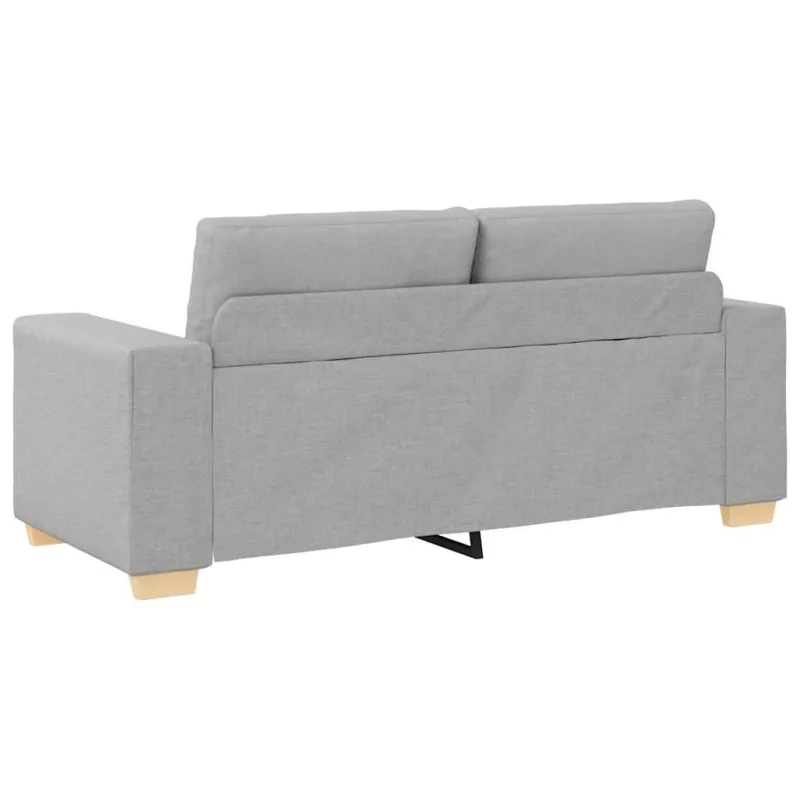Dvivietė sofa, debesų pilka, 180x77x82 cm, audinys
