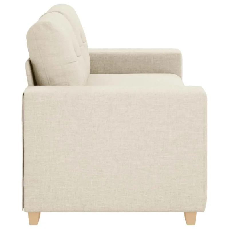 Dvivietė sofa, lininė, 180x77x82 cm