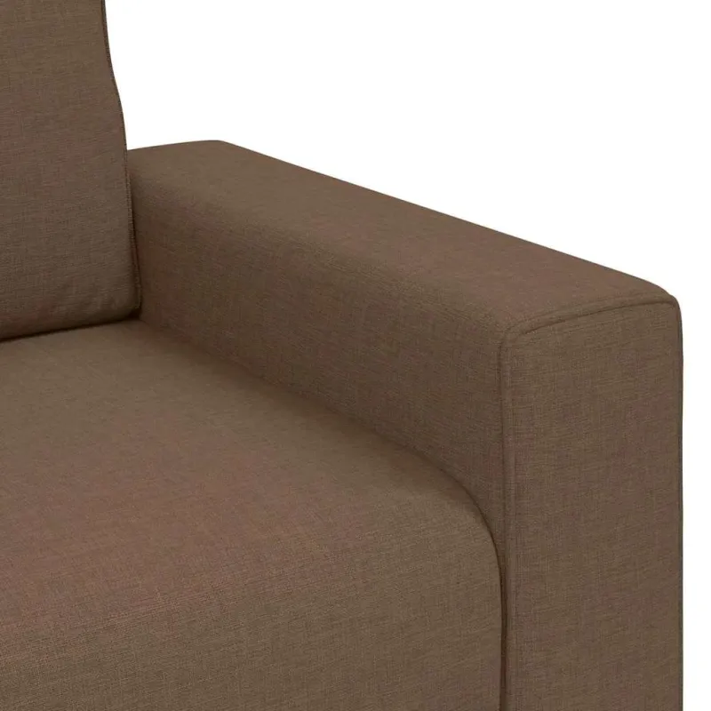 Sofa-kėdė, ruda, 100x77x82 cm, audinys