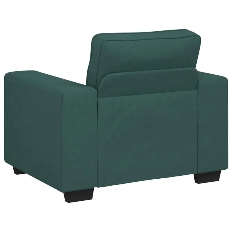 Sofa-kėdė, tamsiai žalia, 100x77x82 cm, audinys