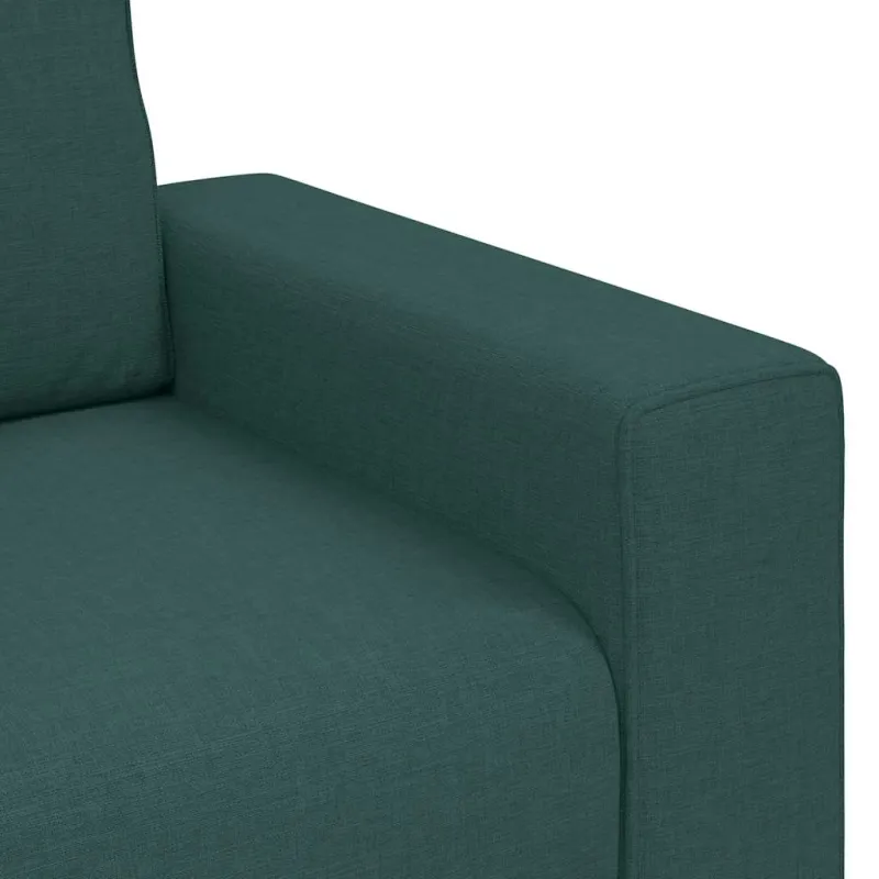 Sofa-kėdė, tamsiai žalia, 100x77x82 cm, audinys