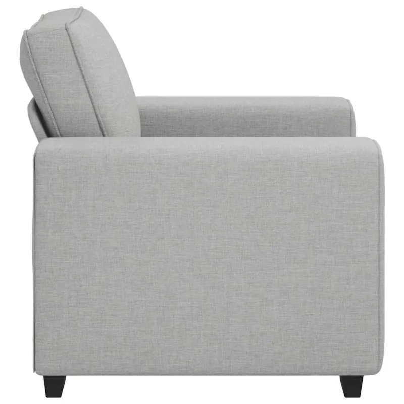 Sofa-kėdė, debesų pilka, 100x77x82 cm, audinys