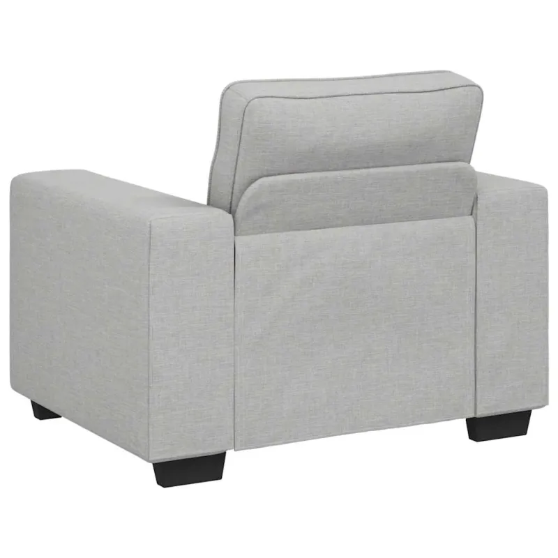 Sofa-kėdė, debesų pilka, 100x77x82 cm, audinys