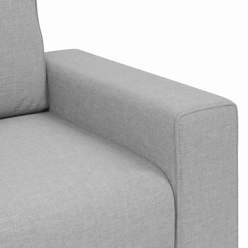 Sofa-kėdė, debesų pilka, 100x77x82 cm, audinys