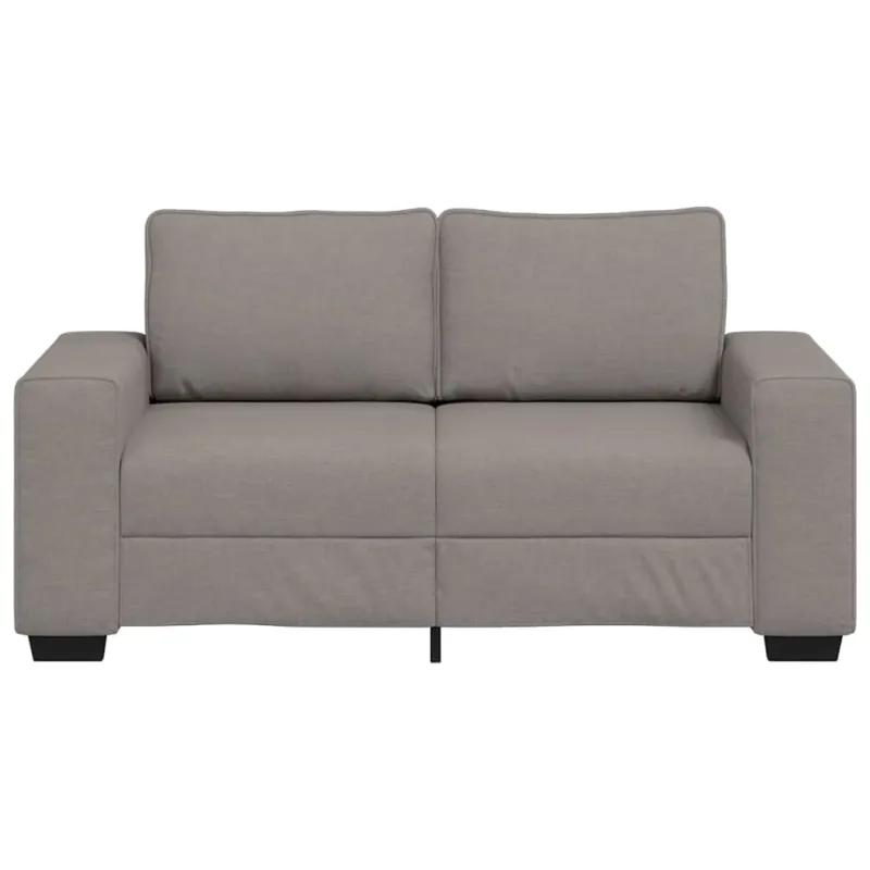 Dvivietė sofa, pilkai ruda, 160x77x82 cm, audinys