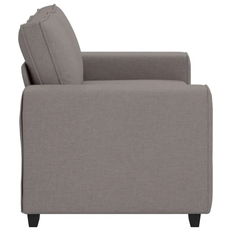 Dvivietė sofa, pilkai ruda, 160x77x82 cm, audinys