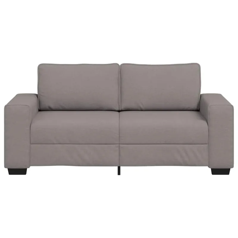 Dvivietė sofa, pilkai ruda, 180x77x82 cm, audinys