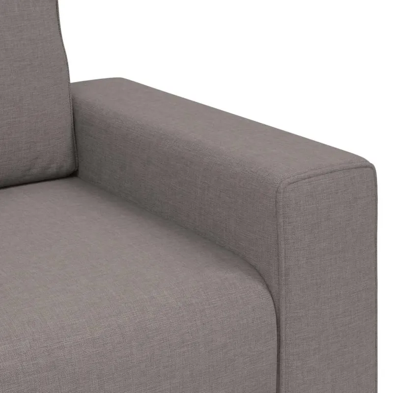 Dvivietė sofa, pilkai ruda, 180x77x82 cm, audinys