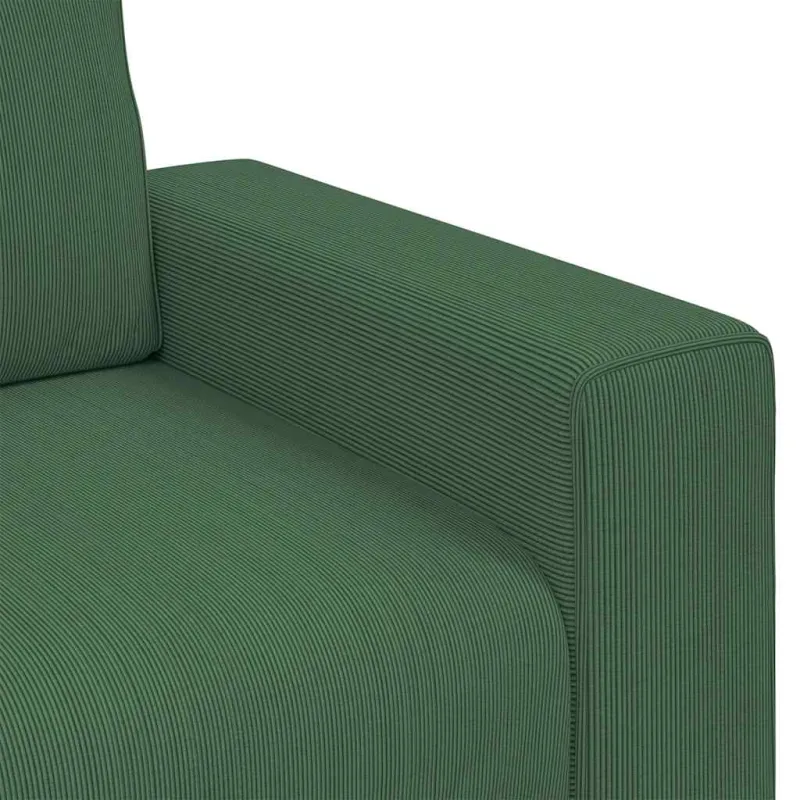 Sofa-kėdė, tamsiai žalia, 100x77x82 cm, velvetas, audinys