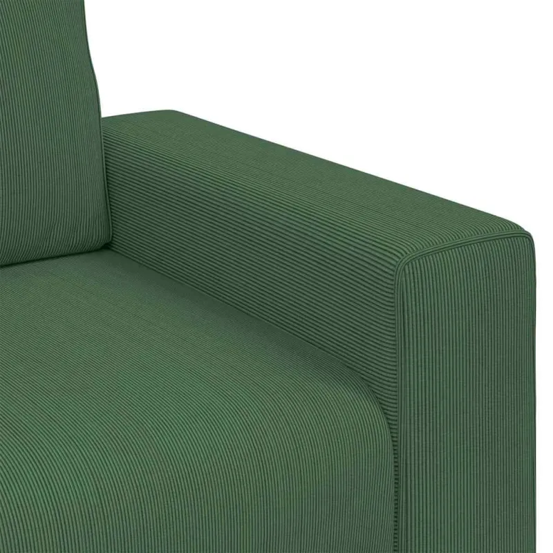 Dvivietė sofa, tamsiai žalia, 180x77x82 cm, velvetas, audinys