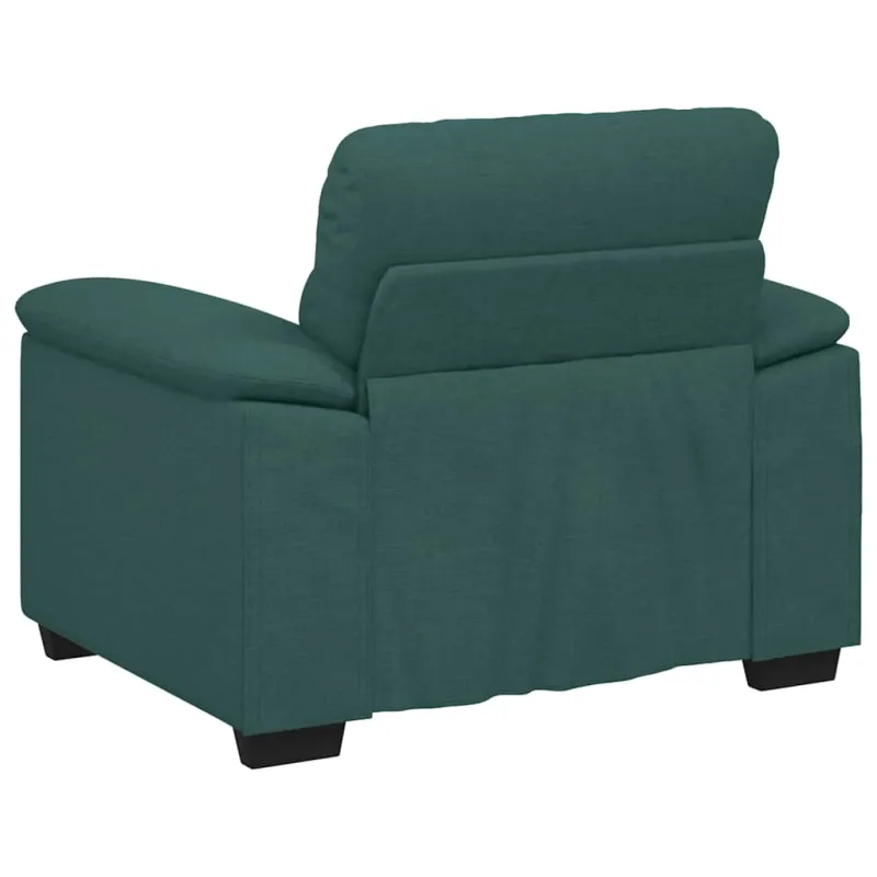 Sofa-kėdė, tamsiai žalia, 100x81x84 cm, audinys