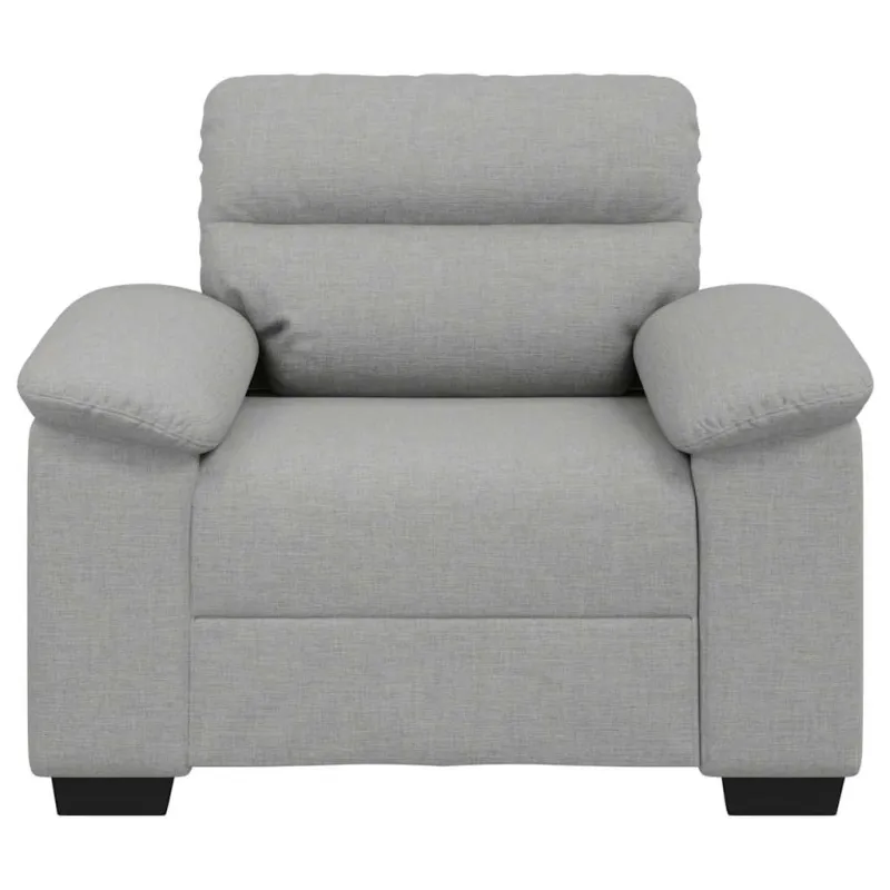 Sofa-kėdė, debesų pilka, 100x81x84 cm, audinys