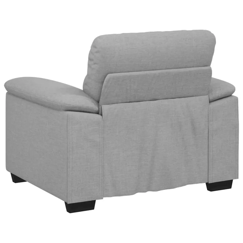 Sofa-kėdė, debesų pilka, 100x81x84 cm, audinys