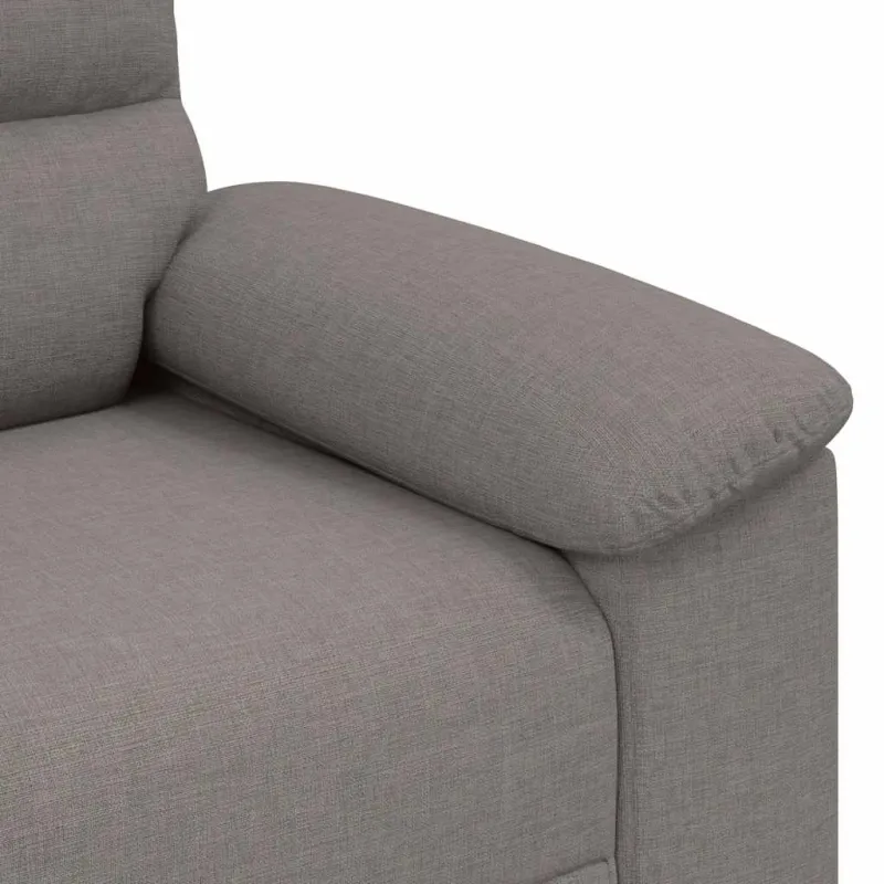 Dvivietė sofa, pilkai ruda, 160x81x84 cm, audinys