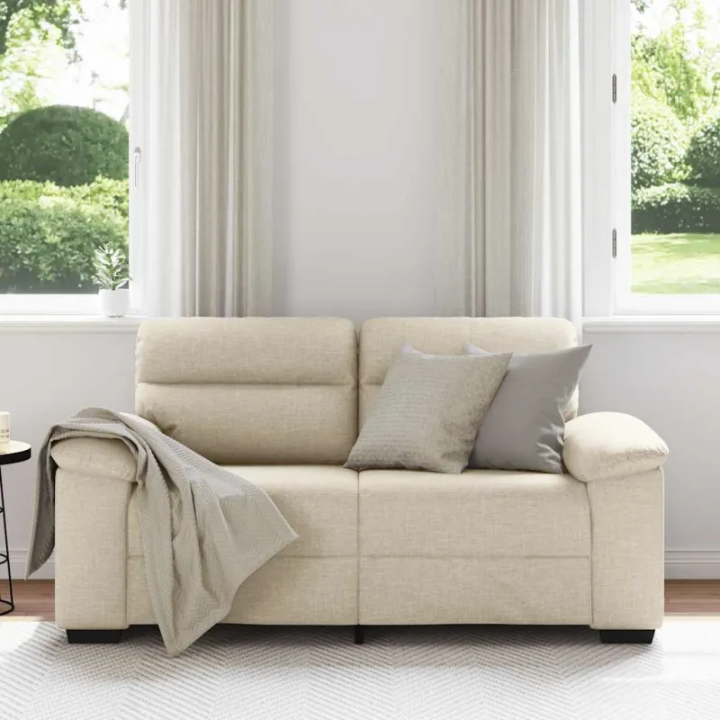 Dvivietė sofa, 160x81x84 cm, linas