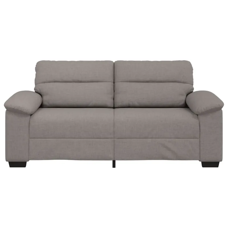Dvivietė sofa, pilkai ruda, 180x81x84 cm, audinys