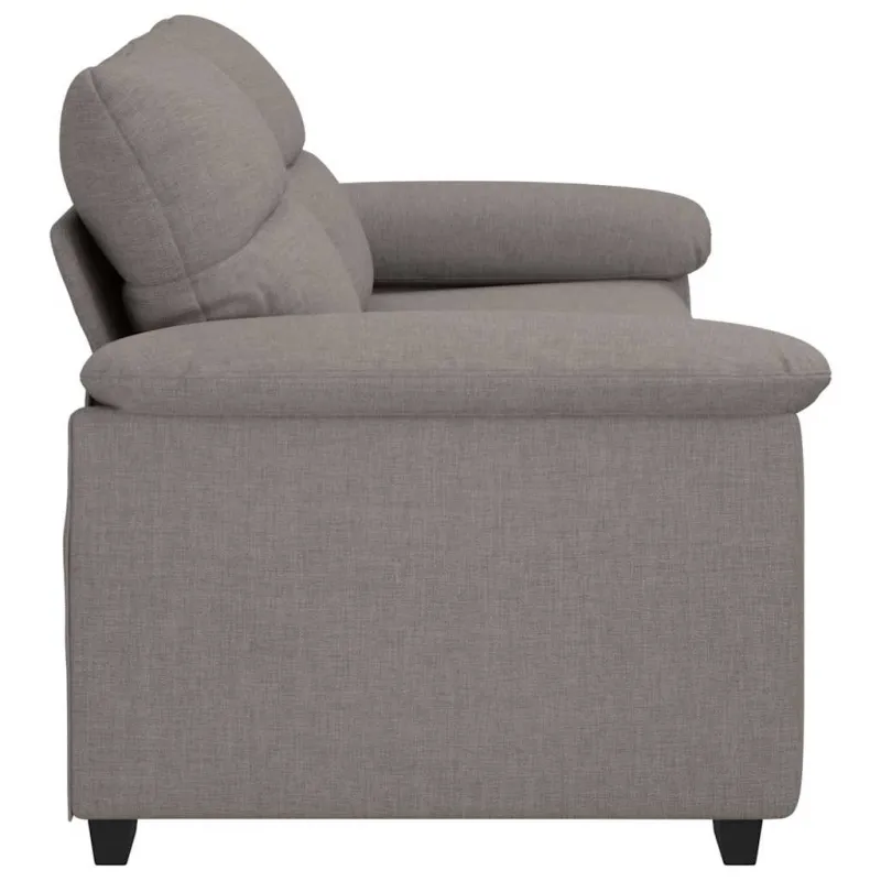 Dvivietė sofa, pilkai ruda, 180x81x84 cm, audinys
