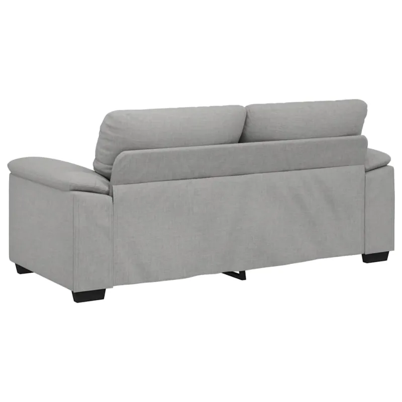 Dvivietė sofa, debesų pilka, 180x81x84 cm, audinys