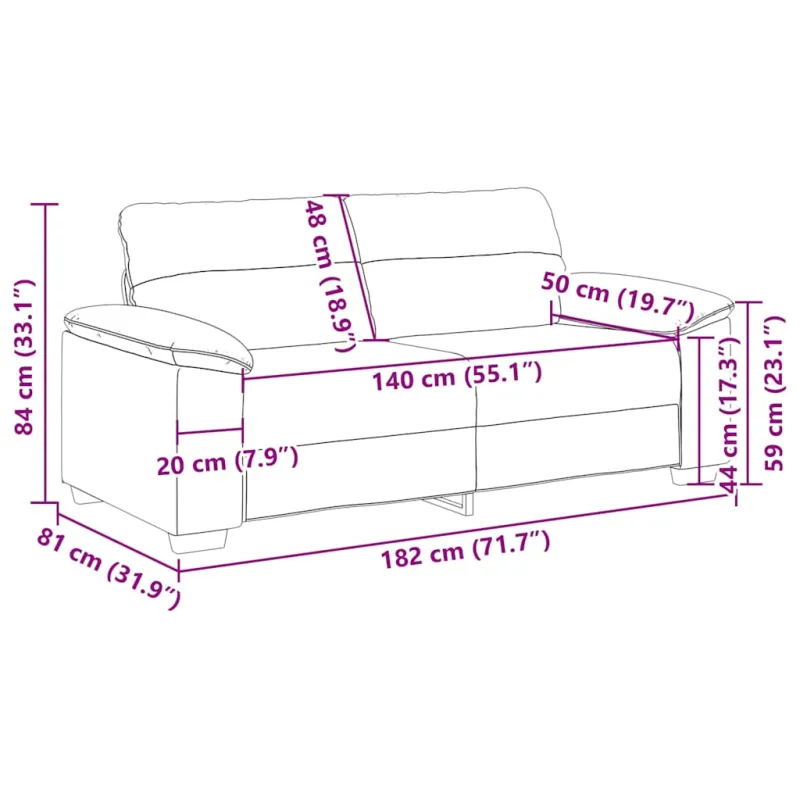 Dvivietė sofa, vyno raudonumo, 180x81x84 cm, dirbtinė oda