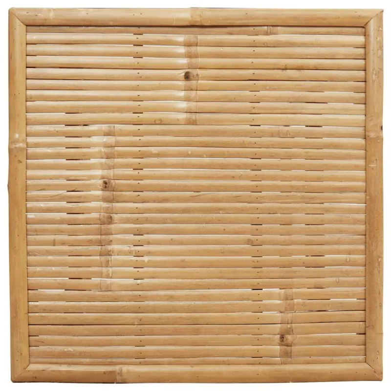 Lauko baro stalas, kvadratinis, 55x55x100cm, bambukas