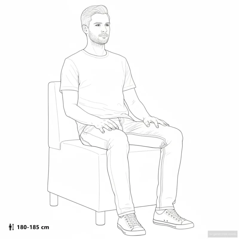 Modulinė sofa be porankių, tamsiai pilka, 55 cm, dirbtinė zomša, oda