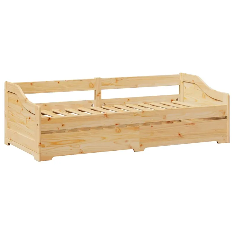 Dienos lova su ištraukiama dalimi be čiužinio IRUN 90x200 cm