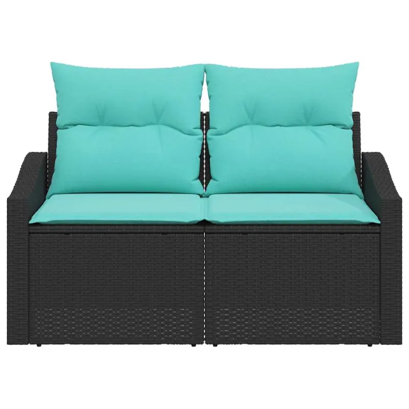 Sodo sofa Pilka 123 x 62 x 69cm poliratanas