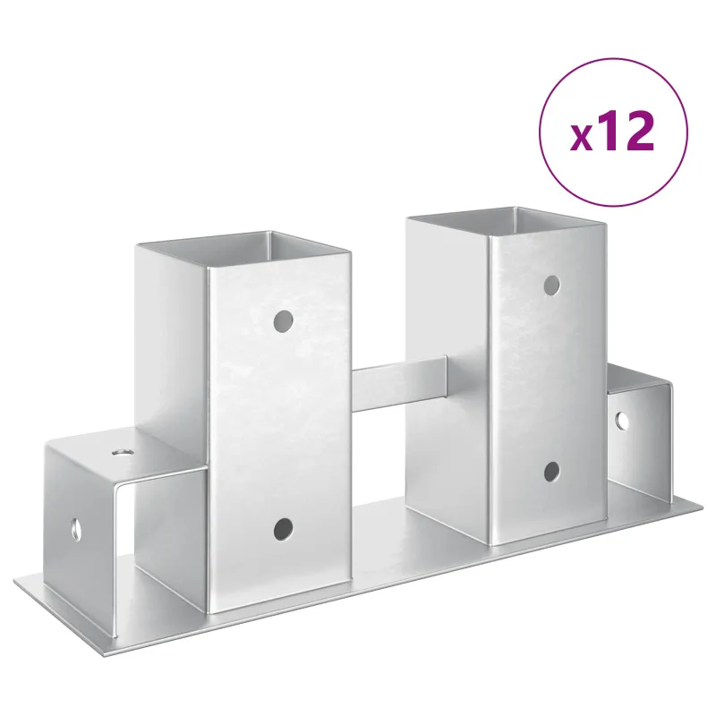 Malkų stelažo pagalbininkas 12 pcs Sidabrinė 34 x 10 x 15 cm Plienas