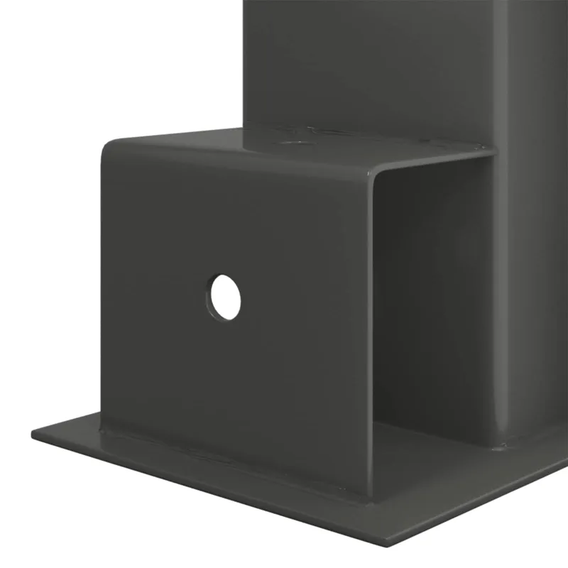Malkų stelažo pagalbininkas 2 pcs Antracito 34 x 10 x 15 cm Plienas