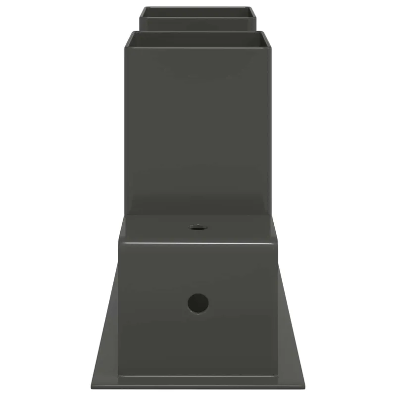 Malkų stelažo pagalbininkas 4 pcs Antracito 34 x 10 x 15 cm Plienas