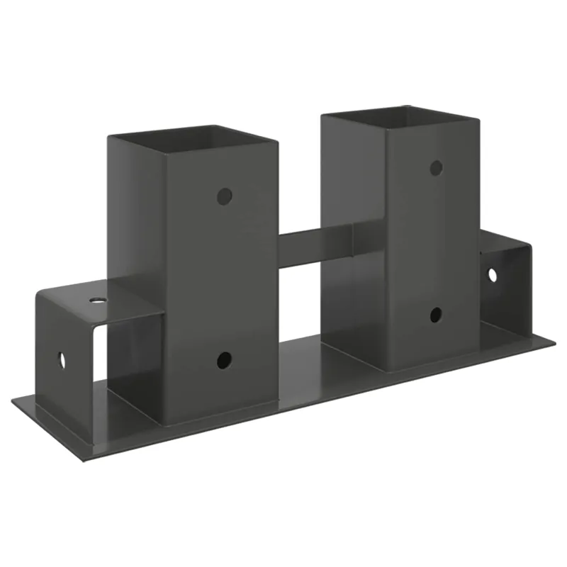Malkų stelažo pagalbininkas 12 pcs Antracito 34 x 10 x 15 cm Plienas