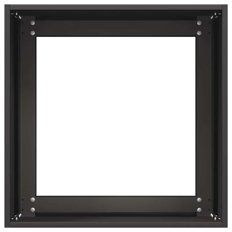 Vazonas, juodas, 40x40x40 cm, šaltai valcuotas plienas