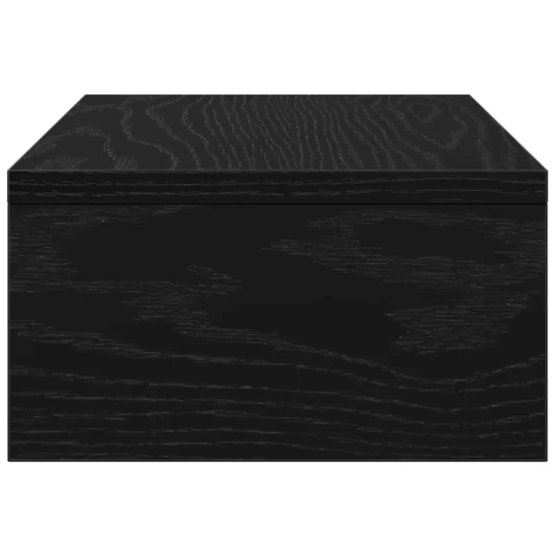Monitoriaus stovas, juodo ąžuolo, 42x24x13 cm, inžinerinės medienos