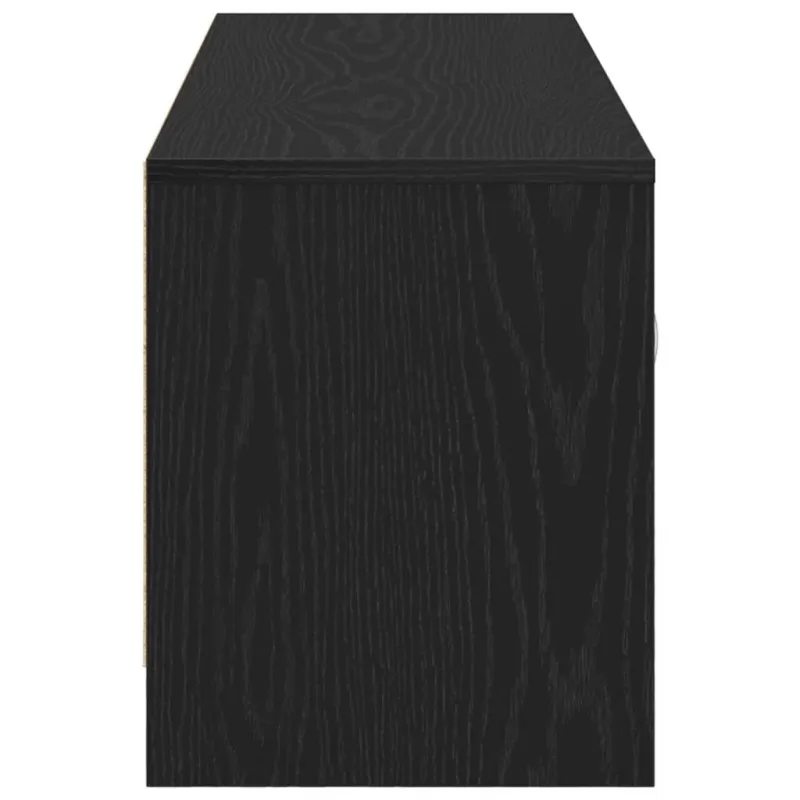 TV spintelė, juodo ąžuolo spalvos, 102x30x37,5 cm, inžinerinė mediena