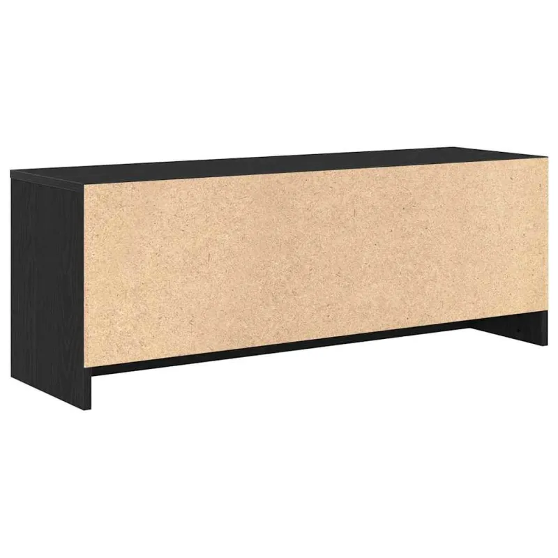 TV spintelė, juodo ąžuolo spalvos, 102x30x37,5 cm, inžinerinė mediena