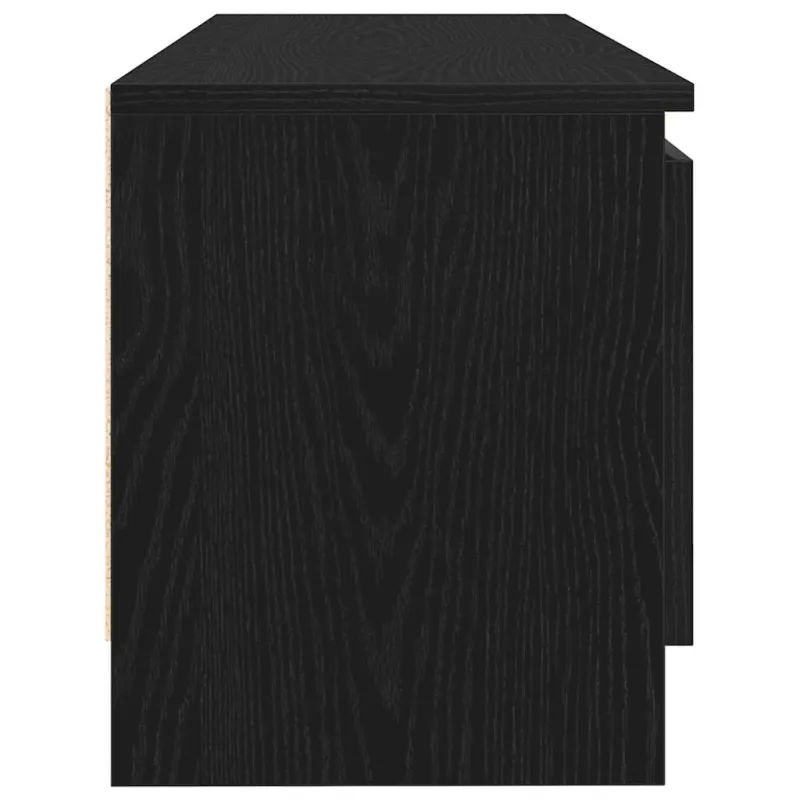 TV spintelė, juodo ąžuolo spalvos, 102x30x36 cm, inžinerinė mediena