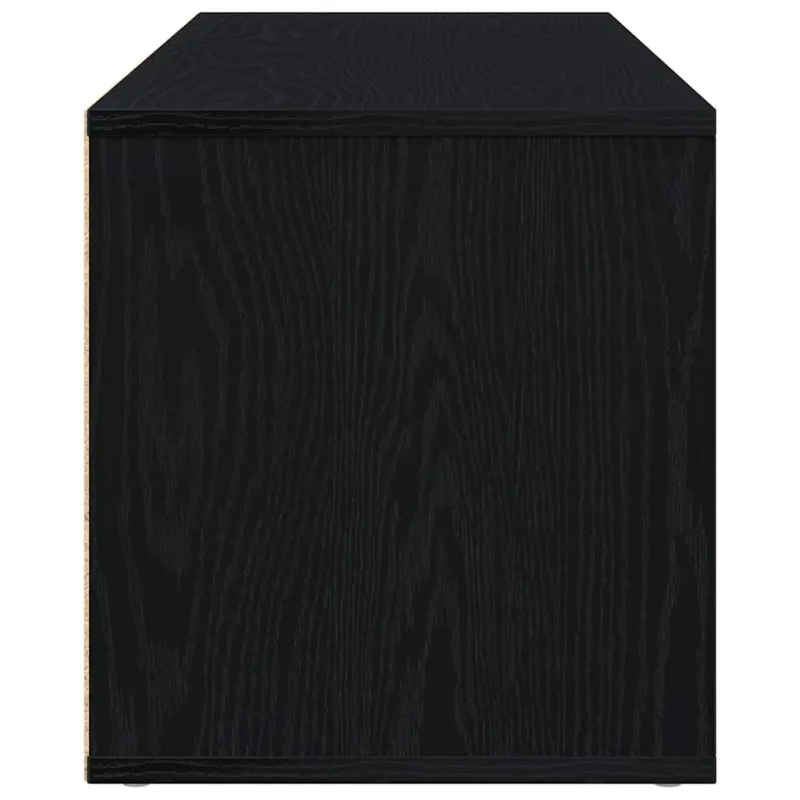 TV spintelė, juodo ąžuolo spalvos, 120x34x37 cm, inžinerinė mediena