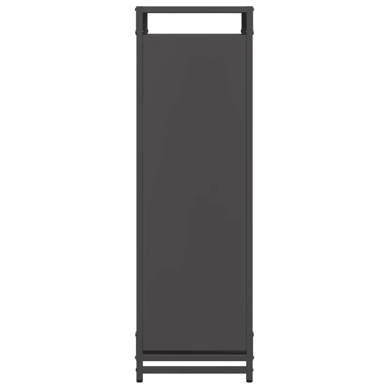 Malkų lentyna, juoda, 60x28x90 cm, šaltai valcuotas plienas