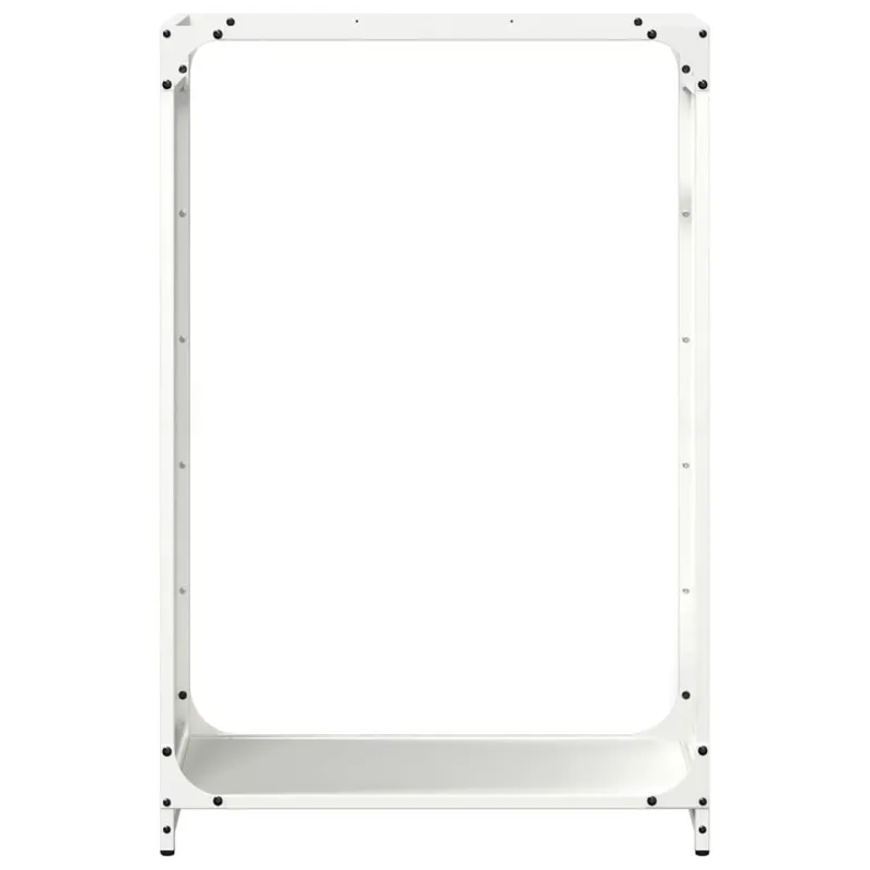 Malkų lentyna, baltos spalvos, 60x28x90 cm, šaltai valcuotas plienas