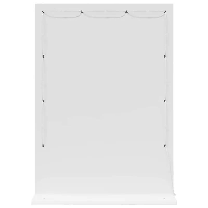 Kosmetinis veidrodis Stačiakampio Balta 70 x 50 x 18 cm