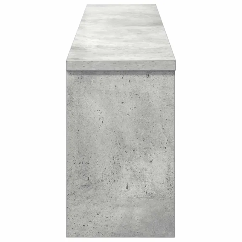 Prikabinamas paltas su lentyna Betono pilka 100 x 16 x 26 cm