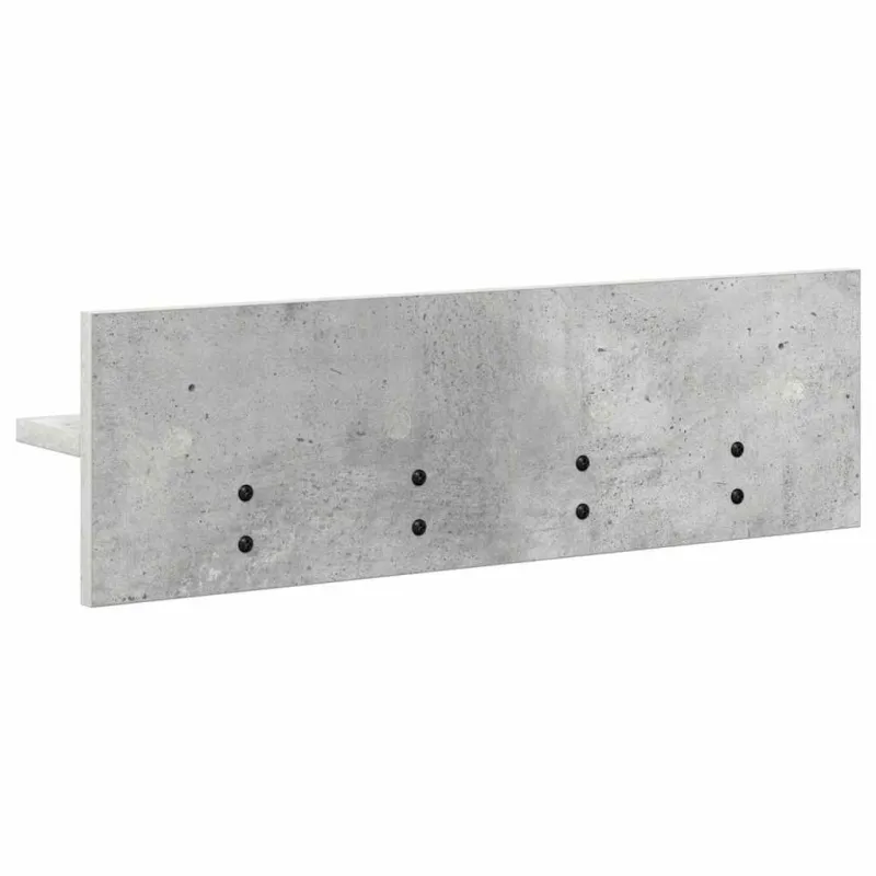 Prikabinamas paltas su saugykla Betono pilka 60 x 10,5 x 18 cm