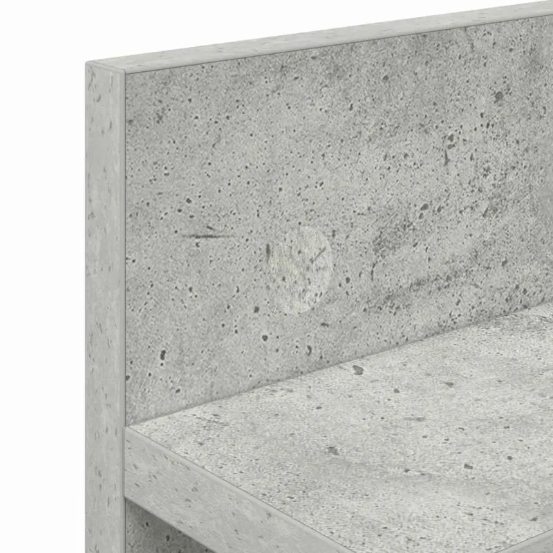 Prikabinamas paltas su saugykla Betono pilka 60 x 10,5 x 18 cm