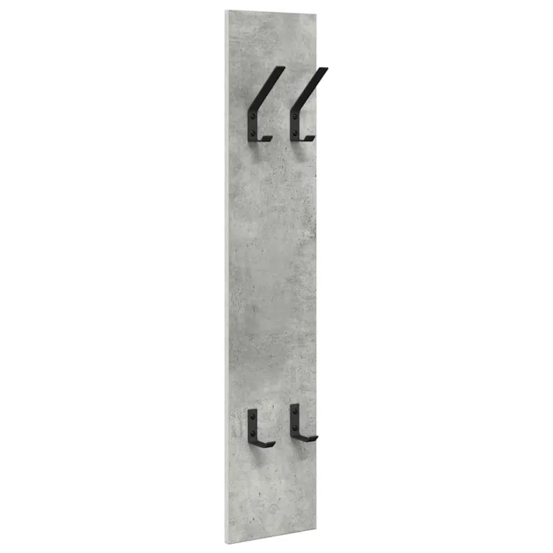 Prikabinamas paltas su saugykla Betono pilka 20 x 1,5 x 100 cm