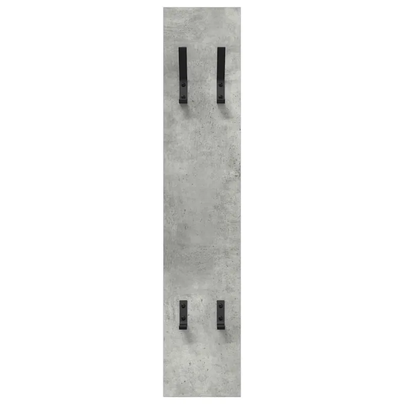 Prikabinamas paltas su saugykla Betono pilka 20 x 1,5 x 100 cm